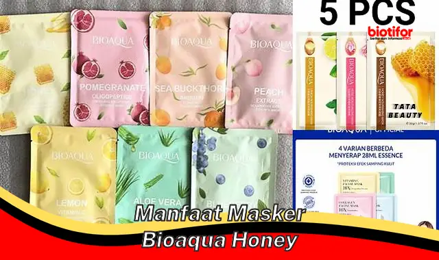 manfaat masker bioaqua honey