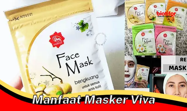 manfaat masker viva