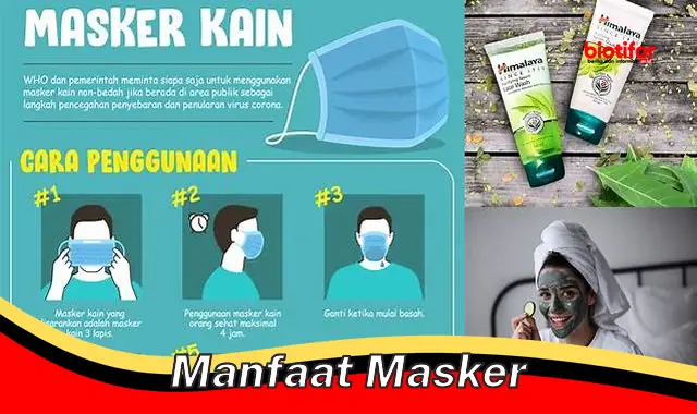 manfaat masker