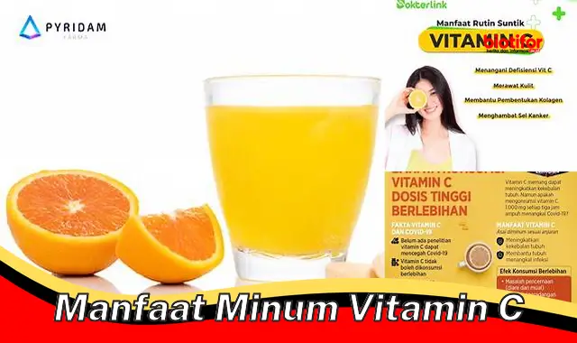 manfaat minum vitamin c