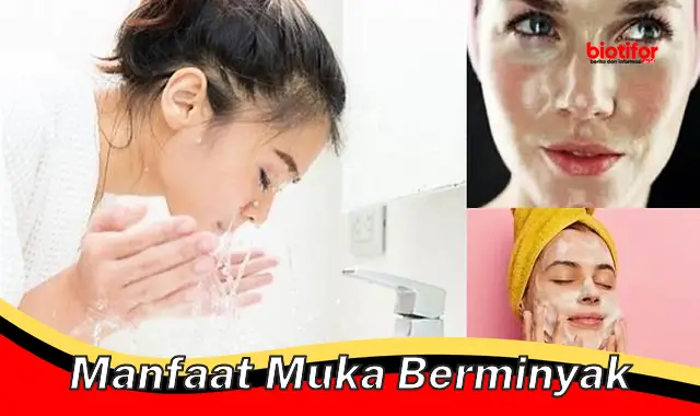 manfaat muka berminyak