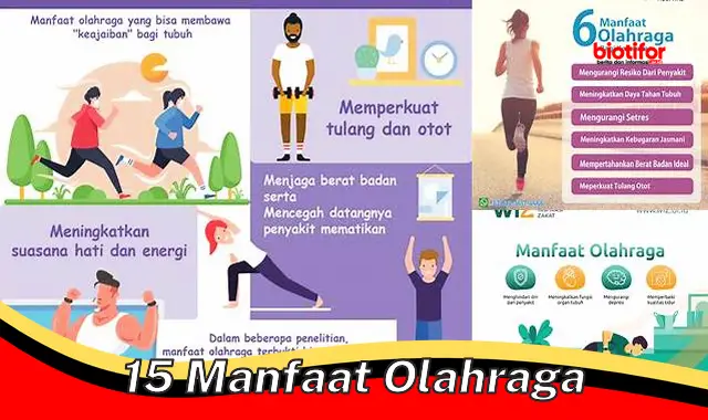 15 manfaat olahraga