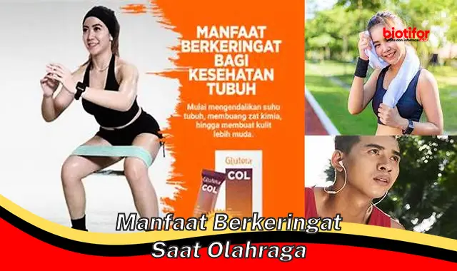 manfaat berkeringat saat olahraga