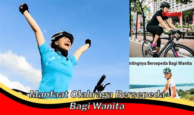 manfaat olahraga bersepeda bagi wanita