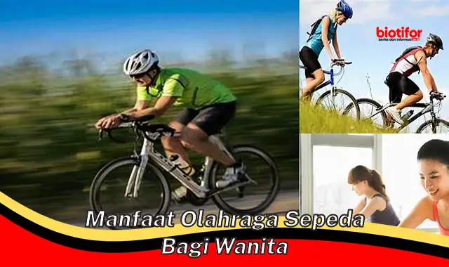 manfaat olahraga sepeda bagi wanita