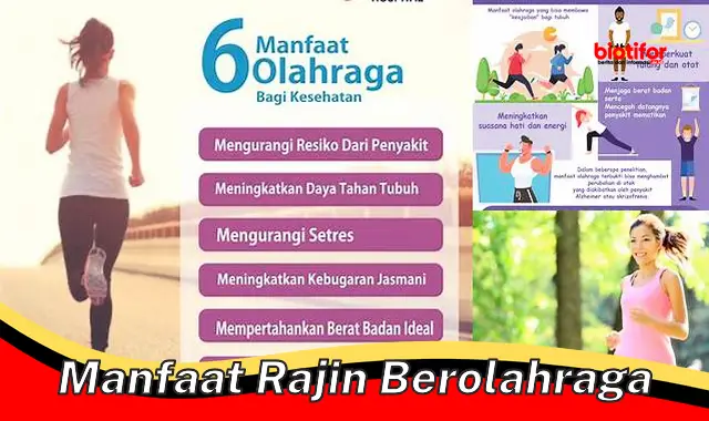 manfaat rajin berolahraga