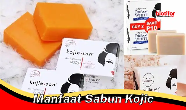 manfaat sabun kojic