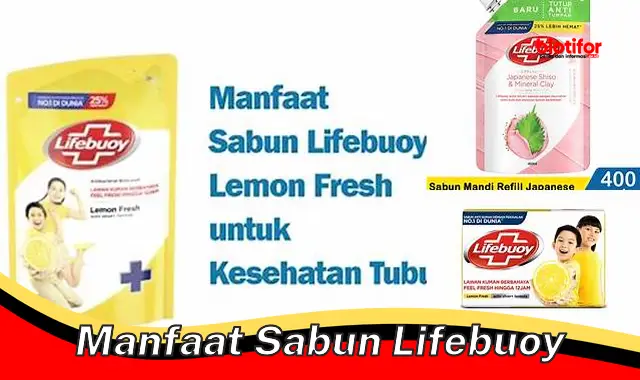 manfaat sabun lifebuoy