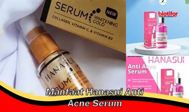 manfaat hanasui anti acne serum