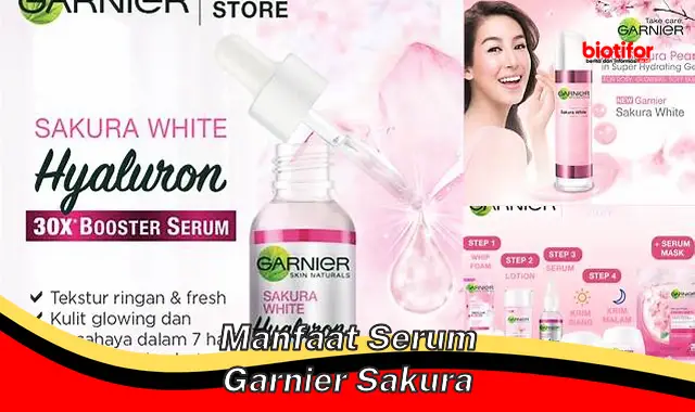 Temukan 5 Manfaat Serum Garnier Sakura yang Jarang Diketahui