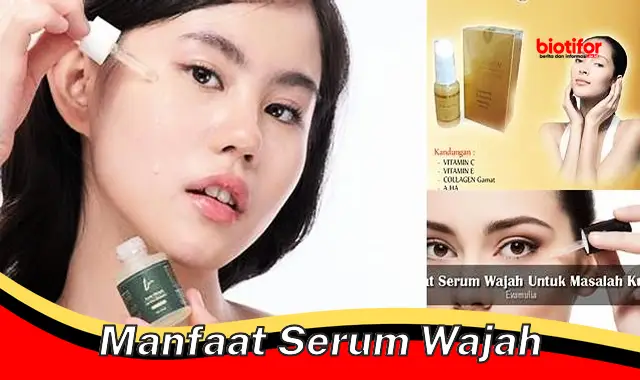 manfaat serum wajah