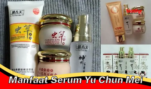 manfaat serum yu chun mei