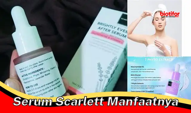 serum scarlett manfaatnya