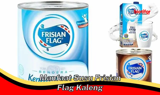 Temukan Manfaat Susu Frisian Flag Kaleng yang Jarang Diketahui