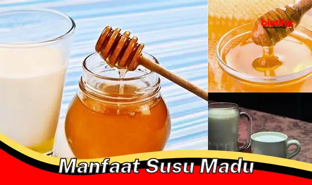 manfaat susu madu