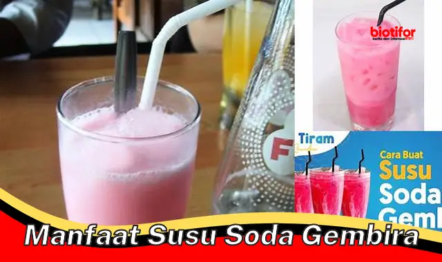 manfaat susu soda gembira