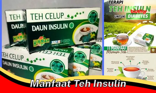 manfaat teh insulin