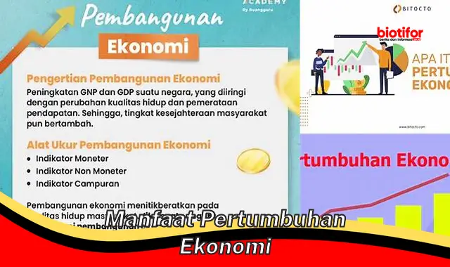 Temukan 5 Manfaat Pertumbuhan Ekonomi yang Jarang Diketahui