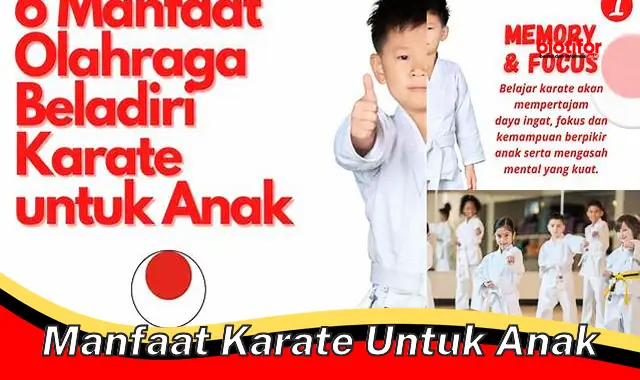 manfaat karate untuk anak