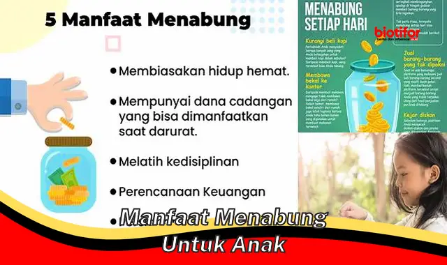 manfaat menabung untuk anak