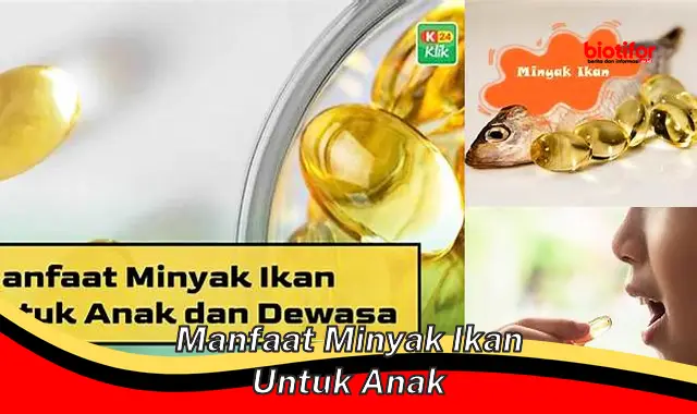 Temukan Manfaat Minyak Ikan untuk Anak yang Jarang Diketahui