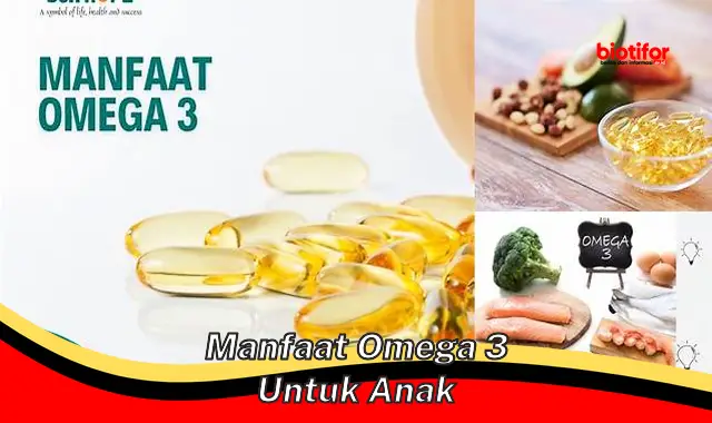 manfaat omega 3 untuk anak