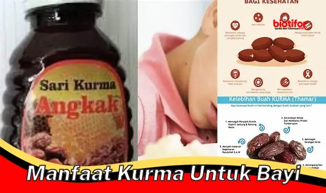 Temukan 5 Manfaat Kurma untuk Bayi yang Jarang Diketahui