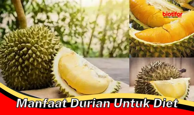 manfaat durian untuk diet