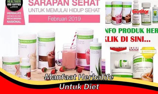 manfaat herbalife untuk diet