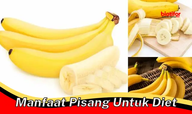 manfaat pisang untuk diet