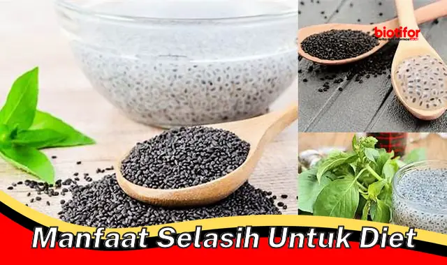 manfaat selasih untuk diet