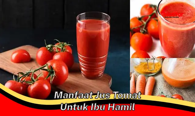 manfaat jus tomat untuk ibu hamil