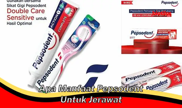 apa manfaat pepsodent untuk jerawat