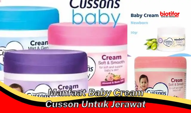 Temukan Manfaat Baby Cream Cussons untuk Jerawat yang Jarang Diketahui