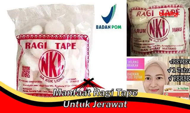 manfaat ragi tape untuk jerawat