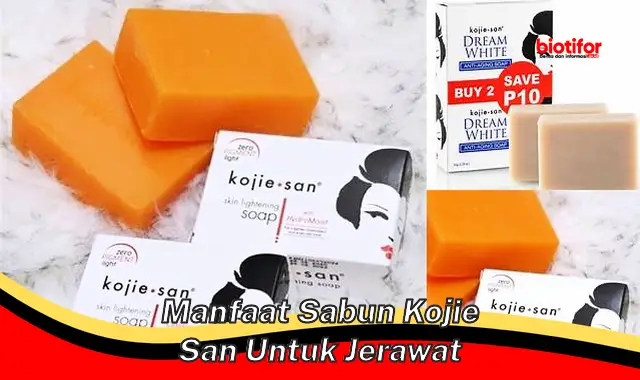 manfaat sabun kojie san untuk jerawat