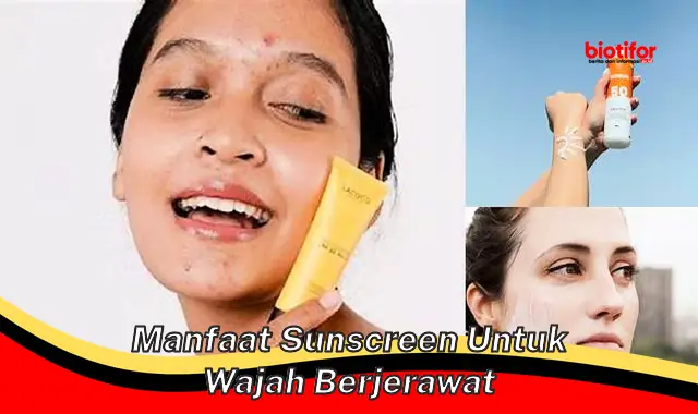 manfaat sunscreen untuk wajah berjerawat