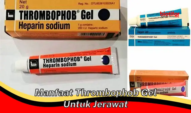 manfaat thrombophob gel untuk jerawat