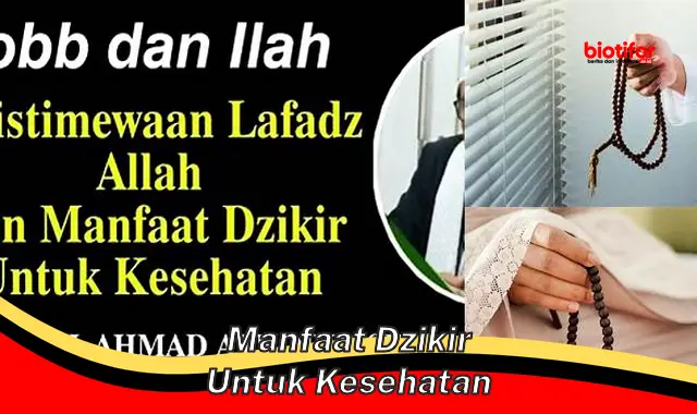 Temukan Manfaat Dzikir untuk Kesehatan, Penemuan yang Perlu Anda Ketahui