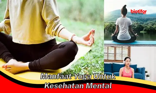 manfaat yoga untuk kesehatan mental