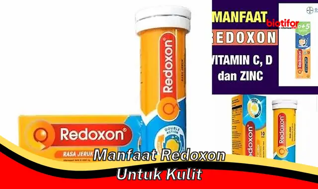 manfaat redoxon untuk kulit