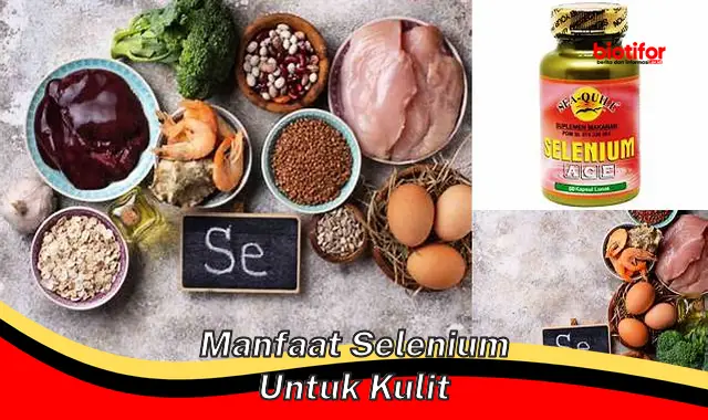 manfaat selenium untuk kulit