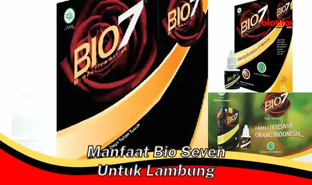 manfaat bio seven untuk lambung