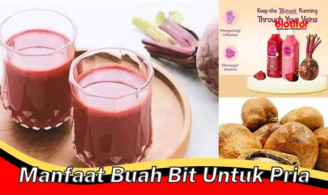 manfaat buah bit untuk pria