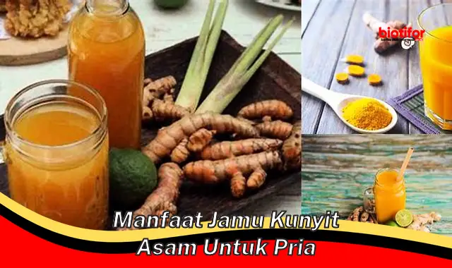 Temukan Khasiat Jamu Kunyit Asam untuk Pria, Rahasia Langka yang Akan Mencengangkan Anda