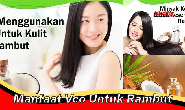 manfaat vco untuk rambut