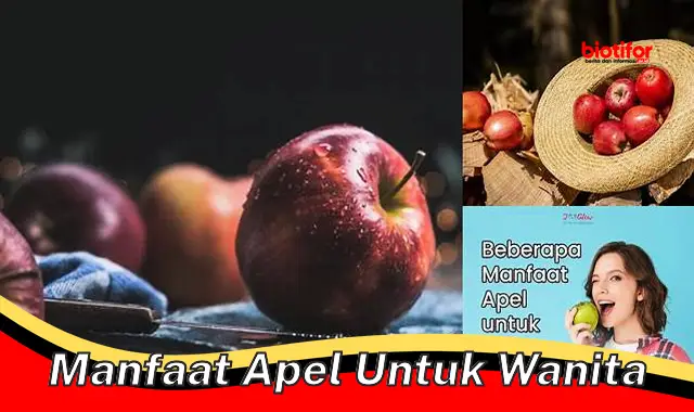 manfaat apel untuk wanita