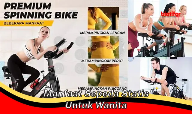 manfaat sepeda statis untuk wanita