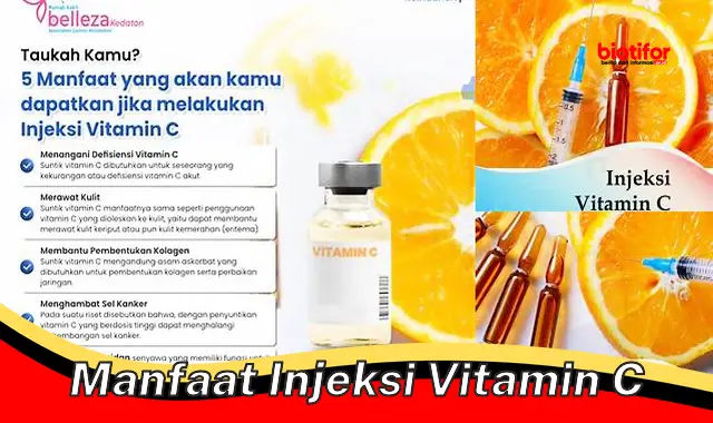 manfaat injeksi vitamin c