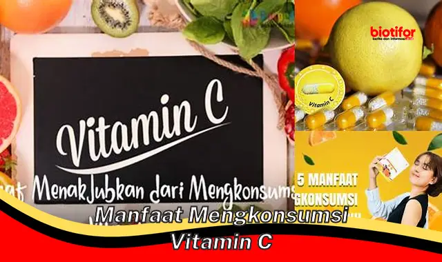 manfaat mengkonsumsi vitamin c